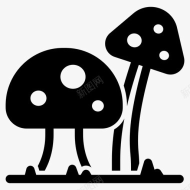 蘑菇鹅膏仙子图标图标