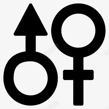 性别标志女性性别图标图标
