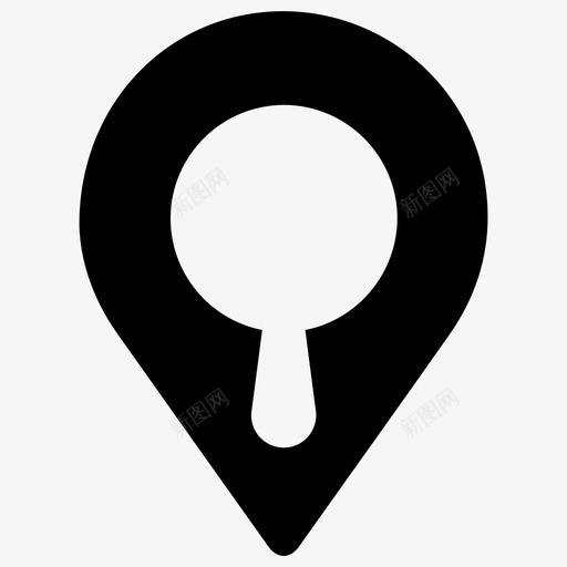 查找位置本地搜索引擎优化地图图标svg_新图网 https://ixintu.com 地图 搜索 搜索网站集1 本地搜索引擎优化 查找位置 标记