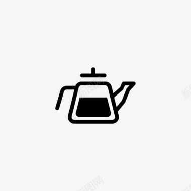 茶壶饮料咖啡图标图标
