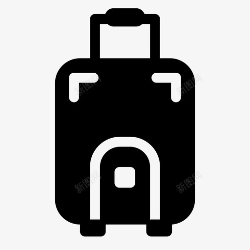 包行李节日标志图标svg_新图网 https://ixintu.com 包 节日标志 行李
