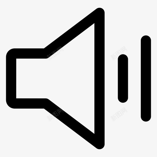 高音乐音量设置图标svg_新图网 https://ixintu.com 音量设置 高音乐