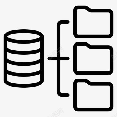 数据结构数据库网络图标图标