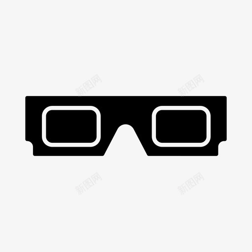 3d眼镜眼镜太阳镜图标svg_新图网 https://ixintu.com 3d眼镜 圣诞雕文 太阳镜 景观 眼镜