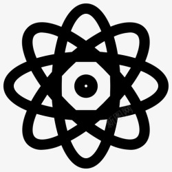 原子科学原子科学图标高清图片