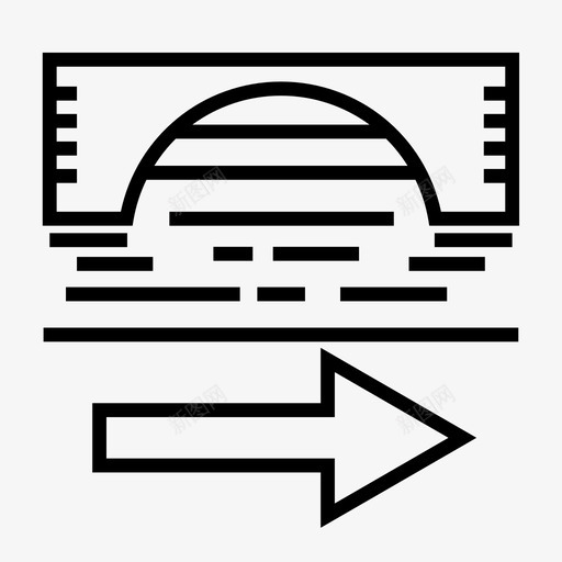 桥梁方向方向标志正确方向图标svg_新图网 https://ixintu.com 方向 方向标志 桥梁方向 正确方向