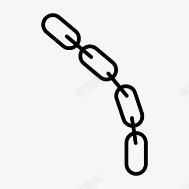 链条链环金属图标图标