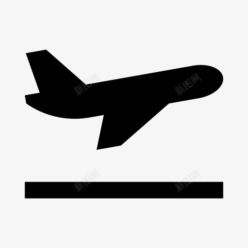 离港飞机飞机机场图标svg_新图网 https://ixintu.com 实心 旅行2 机场 离港飞机 起飞 起飞飞机 飞机