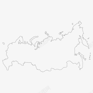 俄罗斯地图俄罗斯俄罗斯联邦图标图标