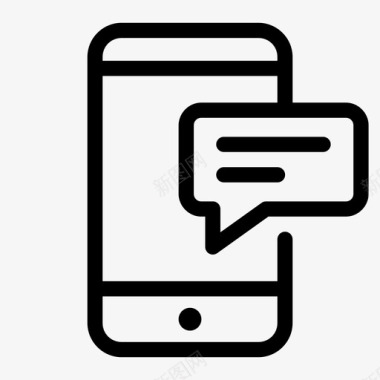 手机短信安卓手机泡泡短信图标图标