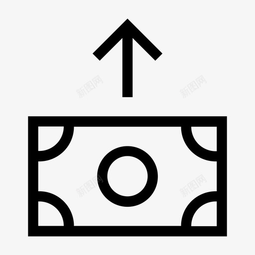 货币金融市场图标svg_新图网 https://ixintu.com 上涨 市场 统计 货币 金融