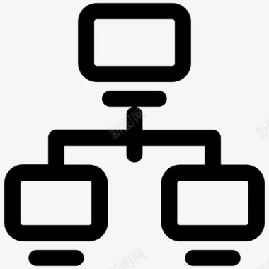 计算机网络传输图标图标