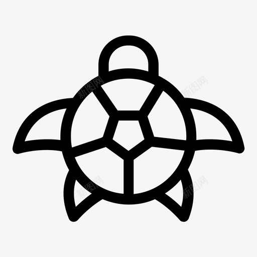 海龟海图标svg_新图网 https://ixintu.com 海 海龟