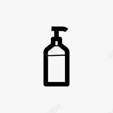 液体肥皂抗菌剂洗手液图标图标