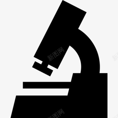 显微镜光学显微镜实验室设备图标图标