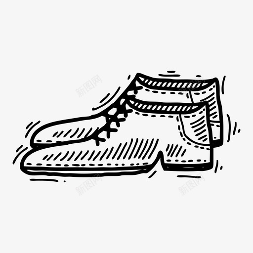 靴子衣服鞋图标svg_新图网 https://ixintu.com 衣服 靴子 鞋