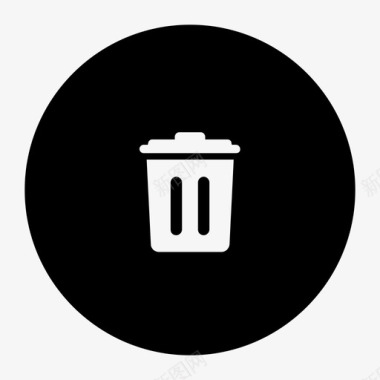 删除垃圾箱垃圾箱文件图标图标