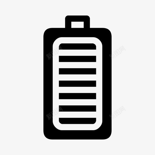 电池电池状态电池电量满图标svg_新图网 https://ixintu.com 电池 电池状态 电池电量满 电源 电量低 移动