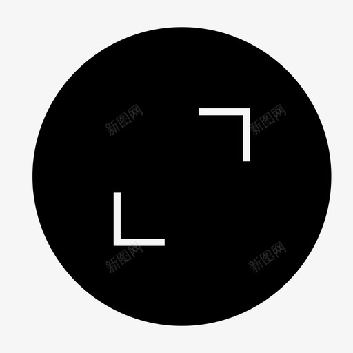 全屏基本图标2svg_新图网 https://ixintu.com 全屏 基本图标2
