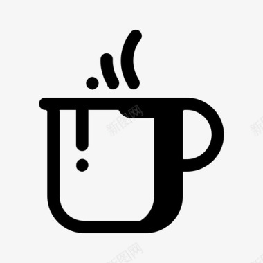 杯子咖啡热饮图标图标