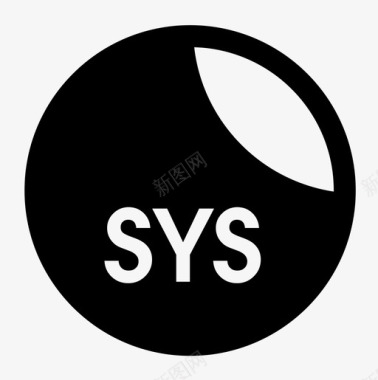 sys文件扩展名svg图标图标