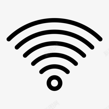 wifi连接接口图标图标