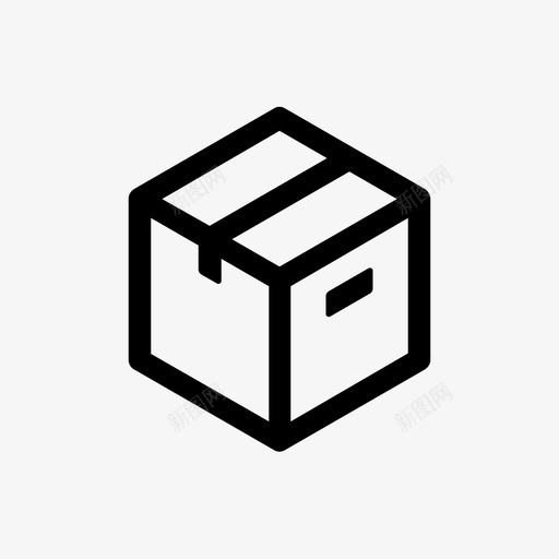 箱子纸板箱纸箱图标svg_新图网 https://ixintu.com 包装 立方体 箱子 纸板箱 纸箱 集装箱