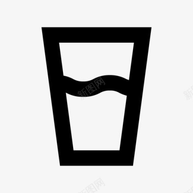 杯子饮料水图标图标