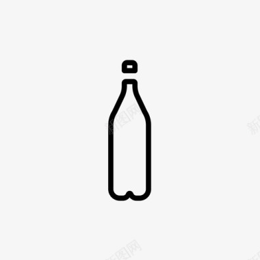 起泡水瓶子饮料套装3图标图标