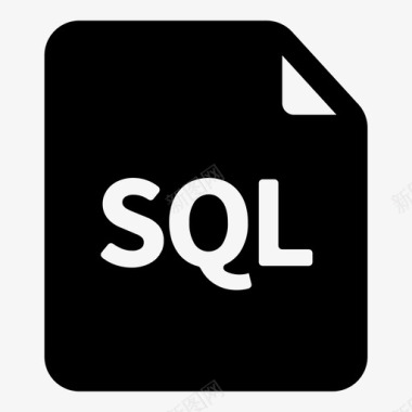 sql文件代码开发人员图标图标