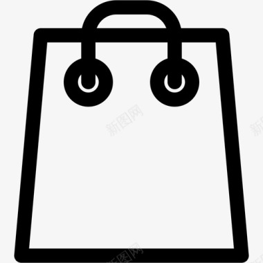 购物袋商场采购图标图标