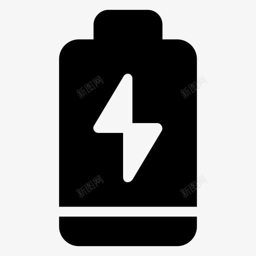 充电电池开发图标svg_新图网 https://ixintu.com 充电 开发 开发用户界面图标 电池 电源 网页设计 能源