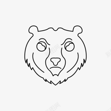 熊熊脸布鲁因图标图标
