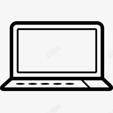 笔记本电脑电脑科技图标图标
