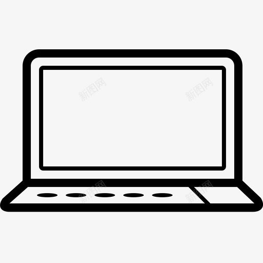 笔记本电脑电脑科技图标svg_新图网 https://ixintu.com 电脑 科技 笔记本电脑