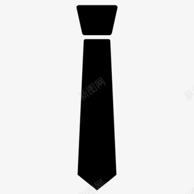 领带商务正式图标图标