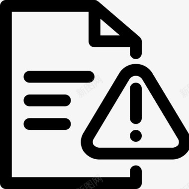 文件损坏文档管理图标图标