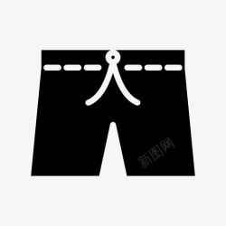 穿泳衣游泳衣穿图标高清图片