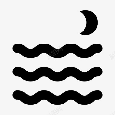 海夜海雕文图标图标