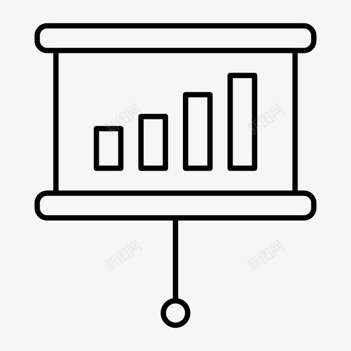 销售预测业务图表图标svg_新图网 https://ixintu.com 业务 图表 报告 策略 销售预测