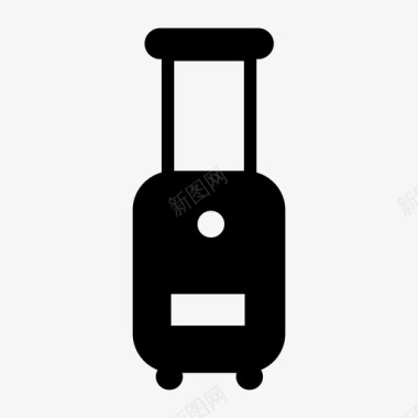 行李包滚轮包图标图标