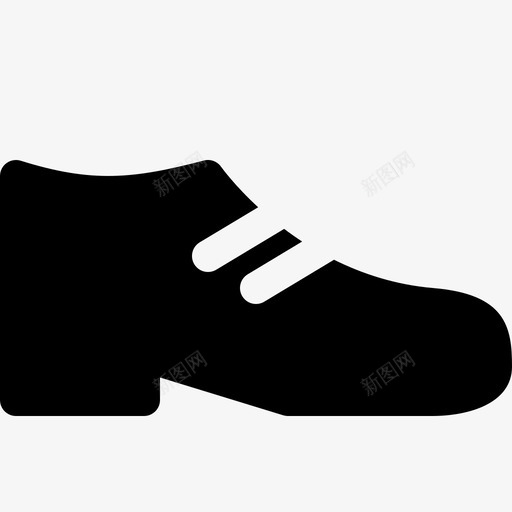 鞋舒适衣服固体图标svg_新图网 https://ixintu.com 舒适 衣服固体图标 鞋