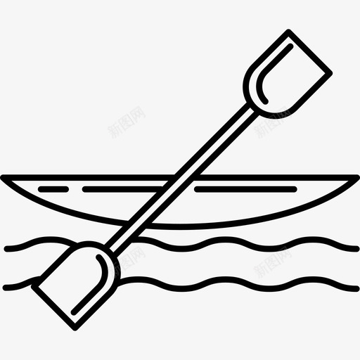 赛艇设备运动型图标svg_新图网 https://ixintu.com 赛艇设备 运动型