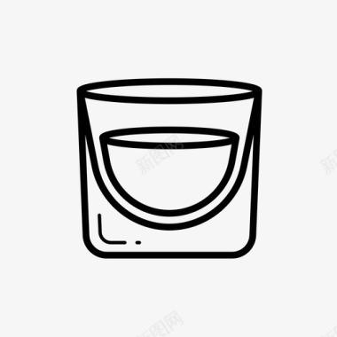 杜松子酒玻璃杯饮料套装2图标图标