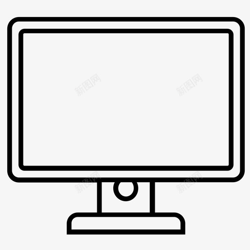 显示器屏幕电脑屏幕桌面图标svg_新图网 https://ixintu.com 显示器屏幕 桌面 电脑屏幕 笔记本电脑屏幕