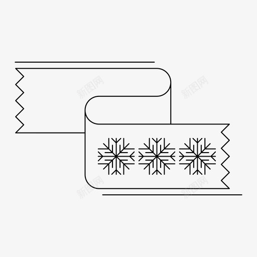 围巾圣诞节衣服图标svg_新图网 https://ixintu.com 假日 冬天 围巾 圣诞节 披肩 衣服