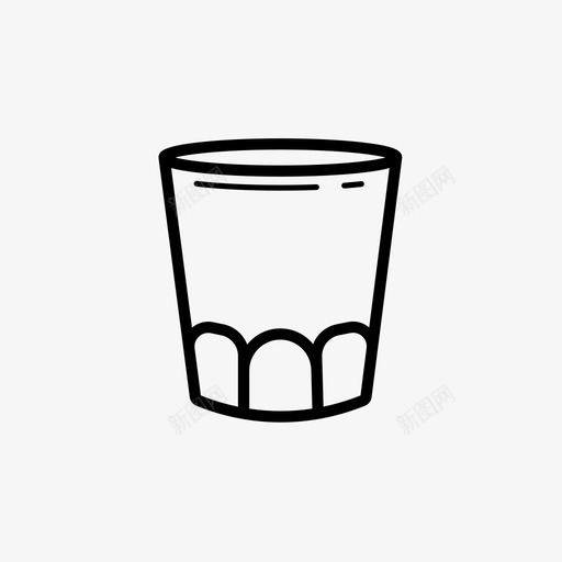玻璃杯饮料套装1图标svg_新图网 https://ixintu.com 玻璃杯 饮料套装1
