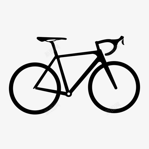公路自行车自行车骑行图标svg_新图网 https://ixintu.com 公路自行车 自行车 骑行