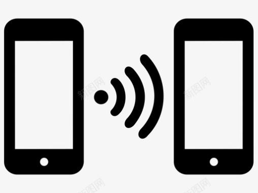 wifi电话互联网iphone图标图标
