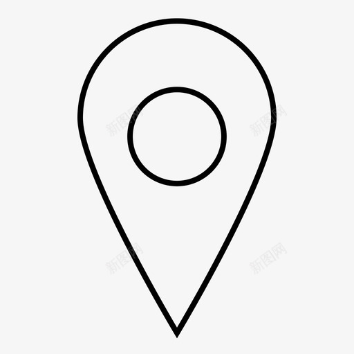 位置地图办公室图标svg_新图网 https://ixintu.com 位置 办公室 地图